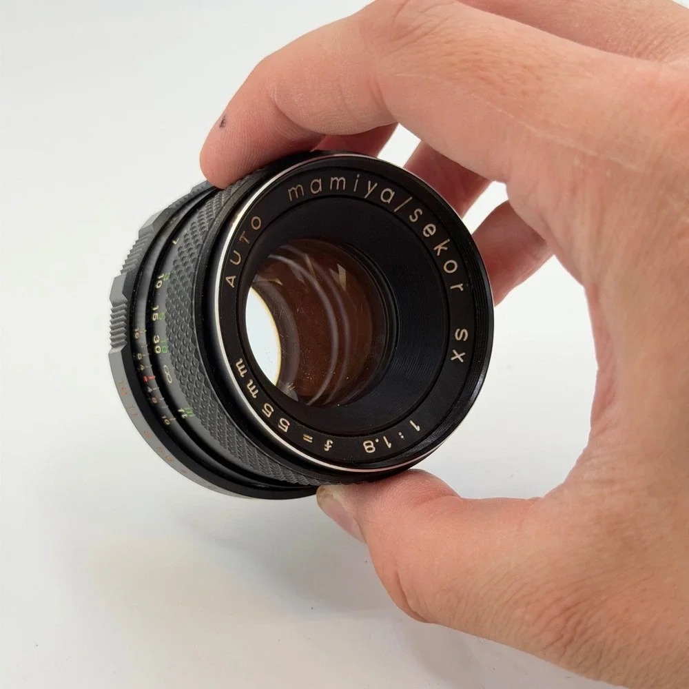Mamiya Sekor SX 55mm f1.8 M42 Mount Manual Focus Lens Vintage Japan Prime